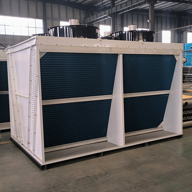 Industrial Dry Cooler Water Fan Tube Fin Heating Radiator Dry Cooler 380V Operating Voltage Cooling Function Coil