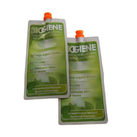 Emballage liquide en sachet à bec verseur, étanche à l'humidité, pour jus, soins du corps, savon, lotion, recharges |   Solution sans bouteille personnalisée OEM
