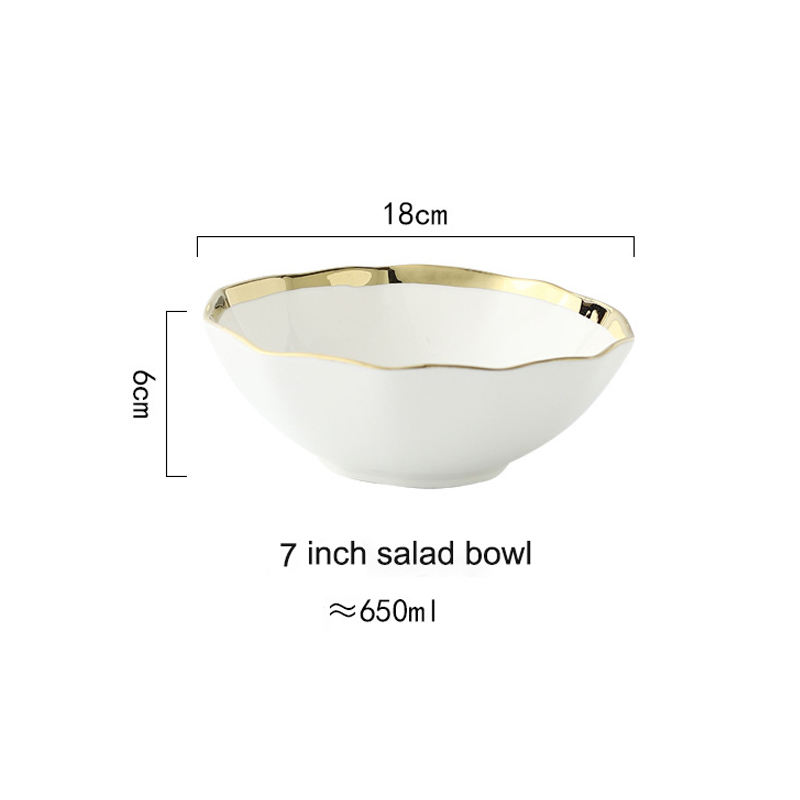 white 7 inch bowl