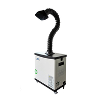 Purificateur de fumée avec filtre à air à 3 couches, extracteur de fumée pour marquage laser, ventilateurs d'évacuation, extracteur de fumée portable