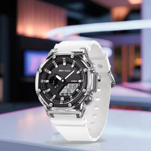 ساعة كاسيو GM2100/GMW-B5000/GA110 مع شاشة IPS ومقياس حرارة، هيكل فولاذي، مقاومة للماء IPX-6، عمر بطارية 3 أشهر - Product Image 2