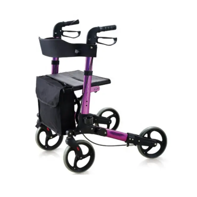 2021 רפואי ציוד מתקפל אלומיניום הליכון rollator הליכה איידס