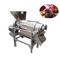 Machine à réduire en pâte à grande vitesse pour pamplemousses ananas tomate et sauce carotte faisant la machine électrique de presse-agrumes de pulpe de fruits