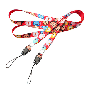 Cordón Personalizado con Logotipo, Impresión por Sublimación y Transferencia de Calor, con Portacredenciales, Precio de Fábrica, Fabricación OEM - Product Image 2