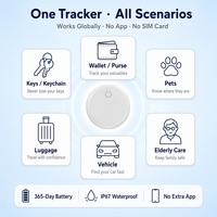 Traceur intelligent compatible Apple Find My et Google Find Hub, double certification, IP67, autonomie 365 jours, sans application, sans carte SIM, pour clés, animaux de compagnie, bagages