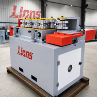 Machine à cintrer les tubes CNC à 9 rouleaux de 5,5 kW avec moteur servo de 3,8 kW pour les structures de serres
