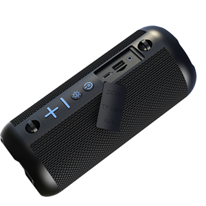 20 Wát xách tay USB Stereo không dây <span class=keywords><strong>bluetooth</strong></span> loa chất lượng tốt nhất lớn woofer ngoài trời cho các bên màu xanh vải - Product Image 6