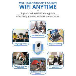 Routeur MiFi de poche 150 Mbps avec emplacement pour carte SIM, routeur WiFi mobile sans fil, pare-feu, application extérieure - Product Image 4