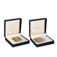 Boîte cadeau pour bougie, en carton rigide noir mat, grand format, personnalisée avec logo de luxe, pliable, vide, avec fermeture magnétique en relief