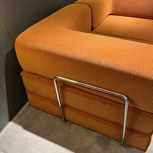 Divano Letto Pieghevole Componibile Salvaspazio per Soggiorno - Set Divani Angolari Sezionali - Product Image 5