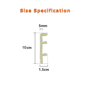 <span class=keywords><strong>Plinthe</strong></span> murale en résine <span class=keywords><strong>PVC</strong></span> imitation marbre <span class=keywords><strong>noir</strong></span>, flexible, facile à installer - Product Image 2