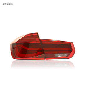 Luces traseras LED Jushun para BMW Serie 3 F30 modelo MP versión roja y negra 12V con señal de giro secuencial - Product Image 2