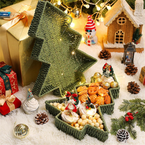 Trang Trại Tay Dệt <span class=keywords><strong>Wicker</strong></span> Lưu Trữ Hộp Cây Giáng Sinh Hình <span class=keywords><strong>Wicker</strong></span> Giỏ Cho Hộ Gia Đình Sử Dụng - Product Image 4