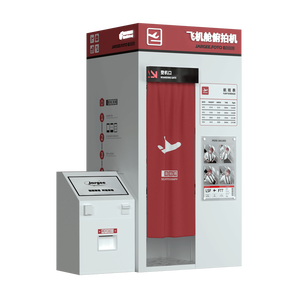 Kiosque <span class=keywords><strong>photo</strong></span> instantané en métal tout-en-un pour cabine d'avion, avec appareil <span class=keywords><strong>photo</strong></span> reflex numérique et iPad, pour impression en libre-service, idéal pour les centres commerciaux - Product Image 3