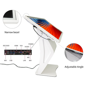 कारखाने 43 इंच स्वयं सेवा कियोस्क स्मार्ट इनडोर डिजिटल सिग्नल क्षैतिज वाणिज्यिक डिस्प्ले इंटरैक्टिव टच स्क्रीन कियोस्क - Product Image 5