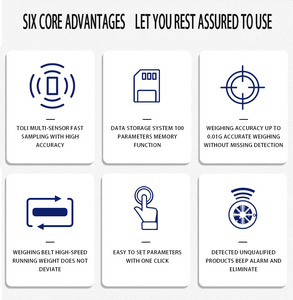 Detector de Metales Automático de Una Sola Cabeza con Bajo Nivel de Ruido para el Hogar y la Industria Textil - Product Image 3