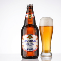 Bière artisanale originale Kingstar en bouteilles de 1L, boissons alcoolisées, vente en gros d'usine pour les détaillants et distributeurs de spiritueux, herbes et épices
