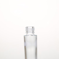 Flacon pulvérisateur de parfum portable carré de 10 ml, mini, vide, transparent, de voyage, rechargeable, écologique, en verre dépoli