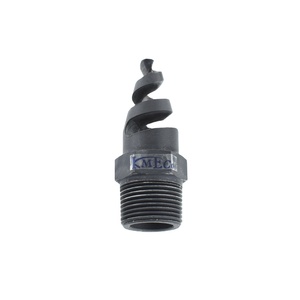 KUMEA MSP 1/2 "PP pieno cono ugello spirale elica ugelli a spruzzo torre di raffreddamento a spruzzo