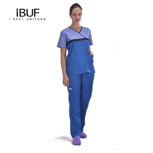 Scrub <span class=keywords><strong>in</strong></span> Vietnam uniforme da <span class=keywords><strong>infermiere</strong></span> medico femminile - Product Image 4