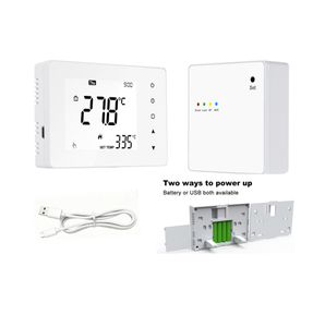 <span class=keywords><strong>Thermostat</strong></span> intelligent WiFi RF868 avec kit récepteur <span class=keywords><strong>sans</strong></span> <span class=keywords><strong>fil</strong></span>, contrôleur de température numérique <span class=keywords><strong>programmable</strong></span> pour chaudière à <span class=keywords><strong>gaz</strong></span> - Product Image 4