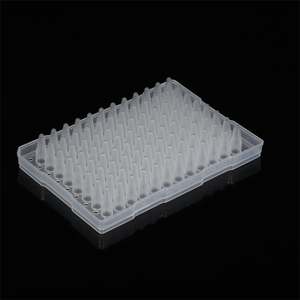 Pabrik Pabrik laboratorium transparan sekali pakai 96 Well <span class=keywords><strong>Pcr</strong></span> Plate 0.2mm untuk budaya sel dengan Hem - Product Image 3