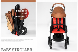 Passeggino Ultraleggero Compatto con Seduta Reversibile (Reclinabile) Compatibile con Aerei, Portatile per Coches Para Bebes - Product Image 4