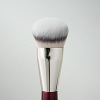 YM Factory Vente en gros de pinceaux de maquillage de luxe - Ensemble synthétique végétalien pour le visage et les yeux, pinceau correcteur et pinceau éventail personnalisés (OEM/ODM)