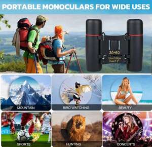 منظار محمول صغير <span class=keywords><strong>12</strong></span> * 25 للسفر والتخييم والصيد ومشاهدة مباريات كرة القدم والحفلات الموسيقية والأنشطة الخارجية - Product Image 5