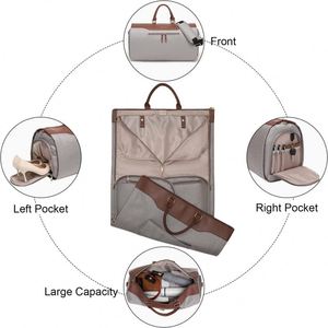 Échantillon gratuit de sacs à vêtements, sac de costume pour le voyage, rangement des vêtements, housse de costume suspendue pour homme et femme, rangement dans le placard, protection des vêtements - Product Image 5