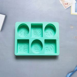 Moule en silicone personnalisé à 6 cavités pour savon artisanal, gâteau ou bac à glaçons – Vente en gros - Product Image 5