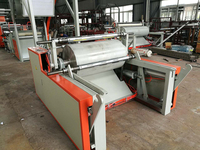 Machine de laminage automatique électrique à double extrusion à grande vitesse avec moteur pour tissu tissé et non tissé en PP