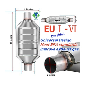 Yifeng catalyst knalpot fiter untuk nissan kicks universal catalytic converter - Product Image 1