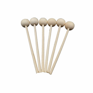 Perles en bois de diffuseur de parfum en gros, petit diamètre 3 cm, taille personnalisée, avec bâtonnets en rotin, décoration de parfum pour la maison et la voiture - Product Image 1