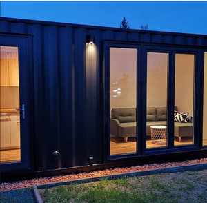 40FT 조립식 배송 컨테이너 하우스 편안한 생활을위한 욕실 주방이있는 산업 디자인 스타일-침실 또는 작업장 용 - Product Image 6