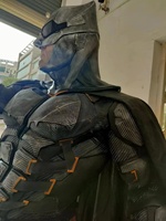 Fabricante personalizado Life Marvel tamaño estatua fibra de vidrio película personajes superhéroe escultura para decoración del hogar