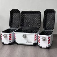 Nouvelle Sacoche Arrière de Moto YUYILIN 30L en PP, Valises Latérales Doubles/Triple Grande Capacité, Étanche et Résistante aux Chutes, Universelle pour