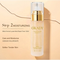 O'KADY Coffret Soin Visage 6 pièces au Ferment de Bifida : Renforce, Nourrit, Hydrate, Revitalise et Illumine la Barrière Cutanée