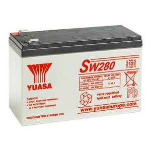 YUASA Sw280วาล์ว7Ah 12V ควบคุมแบตเตอรี่ตะกั่วกรดสำหรับระบบรักษาความปลอดภัย - Product Image 4