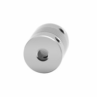 Kopling Encoder Paduan Aluminium CNC Buatan Pabrik di Cina, Fleksibel untuk Printer 3D DIY dan Motor Stepper