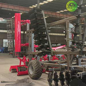 Arado de discos hidráulico diésel de montaje trasero con componentes de engranajes para tractor, máquina de arado agrícola de servicio pesado - Product Image 4