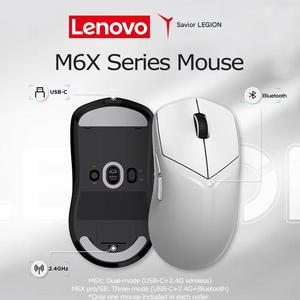 Souris de jeu sans fil <span class=keywords><strong>Lenovo</strong></span> M6X authentique, 2,4 GHz, design ergonomique, souris optique pour ordinateur avec un DPI élevé pour les joueurs sur <span class=keywords><strong>PC</strong></span> - Product Image 2