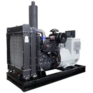 Penjualan langsung dari pabrik 80kw & 100kVA set generator diesel berpendingin air dilengkapi dengan empat perlindungan sistem kontrol cerdas