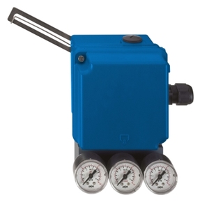 Actionneur électrique Foxboro SRI986 220V 10kW, positionneur de vanne de commande de moteur, unité industrielle bleue - Product Image 2