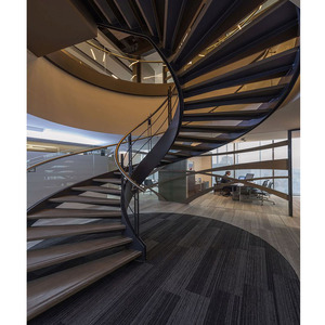 <span class=keywords><strong>Escalier</strong></span> courbé en acier à cadre en acier, style balai, avec poutre en acier au carbone, gain de place, fournisseur Foshan 2026 - Product Image 5