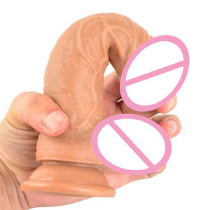 China 19cm Realistischer Silikon-Soft-<span class=keywords><strong>Dildo</strong></span> für Erwachsene, für Männer und Frauen, 100% Wasserdicht & Umweltfreundlich - Product Image 5