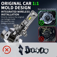 Ampoule de phare LED mini en gros à prix abordable, Plug and Play H7, feux de voiture, phares automobiles 12V 6000K