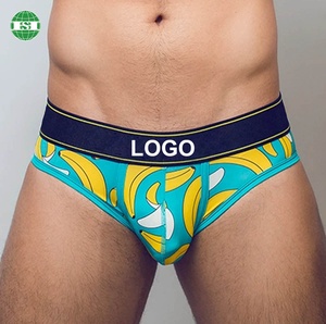 Culotte personnalisée à imprimé <span class=keywords><strong>banane</strong></span> pour <span class=keywords><strong>homme</strong></span>, sous-vêtements de <span class=keywords><strong>luxe</strong></span>, tissu super doux sur mesure avec votre logo - Product Image 4