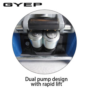 HJ5602 taşınabilir 3 Ton yeni dikey Jack otomotiv bakım çift pompalar ultra-düşük seviye hidrolik krikolar - Product Image 3