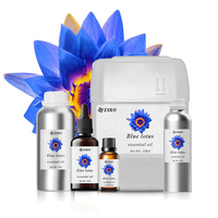 Grosir harga grosir ekstrak bunga Lotus Biru minyak absolut OEM 100% minyak esensial Lotus Biru ramah lingkungan murni